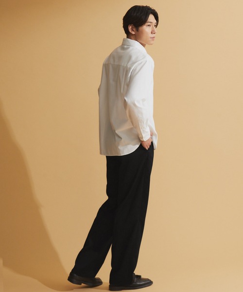 NEOL(ネオル)の「【NEOL】Center Pressed Tapered Slacks/センタープレステーパードスラックスパンツ(スラックス・メンズ・ブラック・M/L/XL)」の16枚目の写真