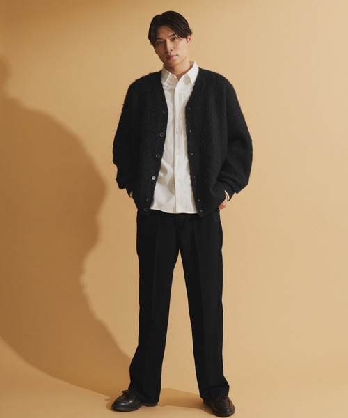NEOL(ネオル)の「【NEOL】Center Pressed Tapered Slacks/センタープレステーパードスラックスパンツ(スラックス・メンズ・ブラック・M/L/XL)」の17枚目の写真