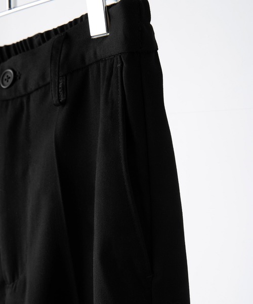 NEOL(ネオル)の「【NEOL】Center Pressed Tapered Slacks/センタープレステーパードスラックスパンツ(スラックス・メンズ・ブラック・M/L/XL)」の22枚目の写真
