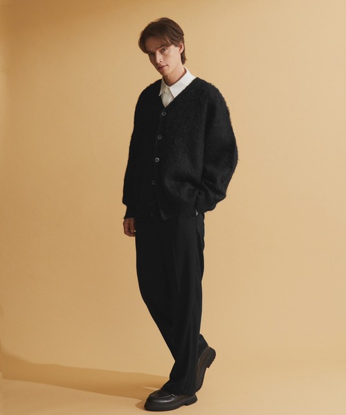 NEOL(ネオル)の「【NEOL】Center Pressed Tapered Slacks/センタープレステーパードスラックスパンツ(スラックス・メンズ・ブラック・M/L/XL)」の15枚目の写真