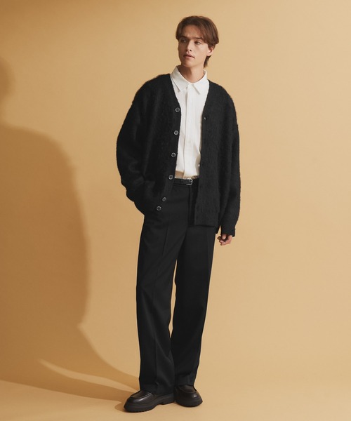 NEOL(ネオル)の「【NEOL】Center Pressed Tapered Slacks/センタープレステーパードスラックスパンツ(スラックス・メンズ・ブラック・M/L/XL)」の12枚目の写真
