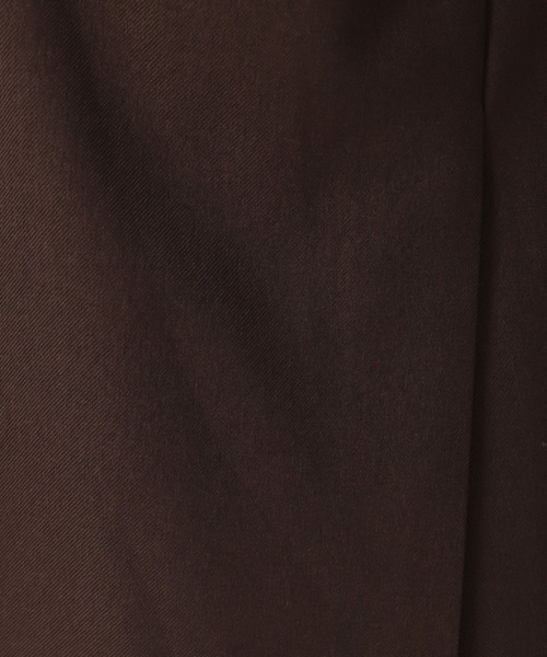 31 Sons de mode（トランテアン　ソン　ドゥ　モード）の「2025秋冬新作 リボンタイトスカート（スカート・レディース・チャコールグレー/ホワイト/ブラウン・M/S）」の9枚目の写真