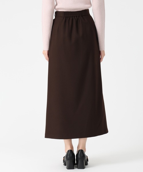 31 Sons de mode（トランテアン　ソン　ドゥ　モード）の「2025秋冬新作 リボンタイトスカート（スカート・レディース・チャコールグレー/ホワイト/ブラウン・M/S）」の7枚目の写真