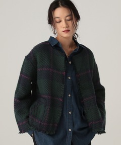 CHECK FLOWER PAPA JACKET（テーラードジャケット）｜Ameri（アメリ