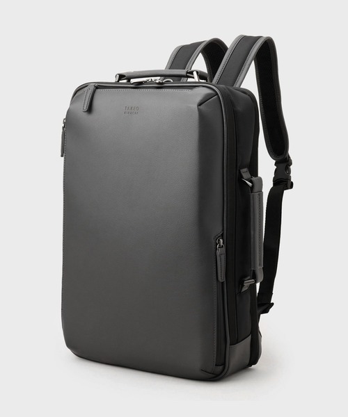 【タグ付き】タケオキクチ　CORDLEY（R） 2WAY リュック　黒　① Mono Max10月号掲載】CORDLEY（R）2WAYバッグ（バックパック