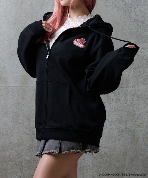 ZOZO（ゾゾ）の「aespa×ZOZOTOWN Big Size Hoodie Gray