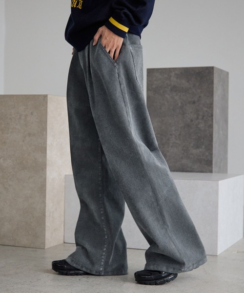 PBLIM（ページボーイリム）の「《UNISEX》フロッキーデニム（デニムパンツ・レディース・ブラック/ブルー・MEDIUM/LARGE）」の11枚目の写真