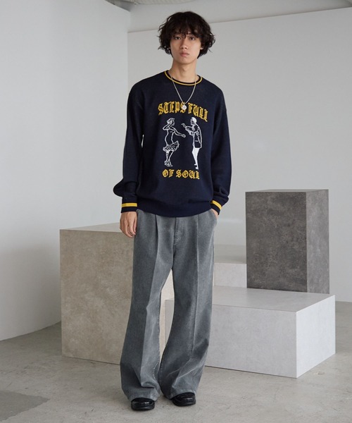 PBLIM（ページボーイリム）の「《UNISEX》フロッキーデニム（デニムパンツ・レディース・ブラック/ブルー・MEDIUM/LARGE）」の14枚目の写真