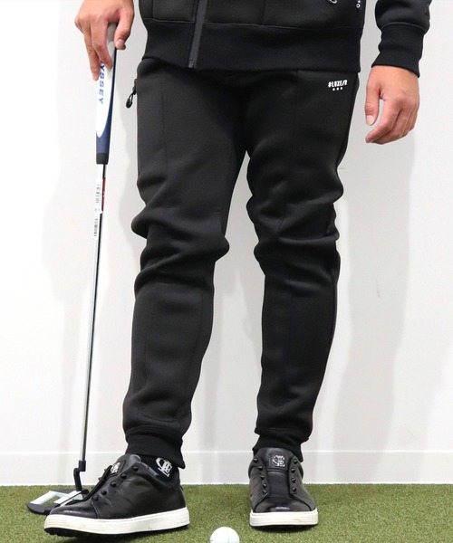 LUXE/R GOLF（ラグジュ ゴルフ）の「(RM)【LUXE/R GOLF】ストレッチ スポンジ ボンディング ジョガーパンツ（スウェットパンツ・メンズ・ブラック/杢グレー/ベージュ・M/L/XL）」の10枚目の写真