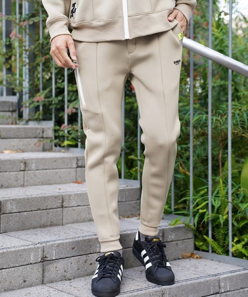 LUXE/R GOLF（ラグジュ ゴルフ）の「(RM)【LUXE/R GOLF】ストレッチ スポンジ ボンディング ジョガーパンツ（スウェットパンツ・メンズ・ブラック/杢グレー/ベージュ・M/L/XL）」の20枚目の写真