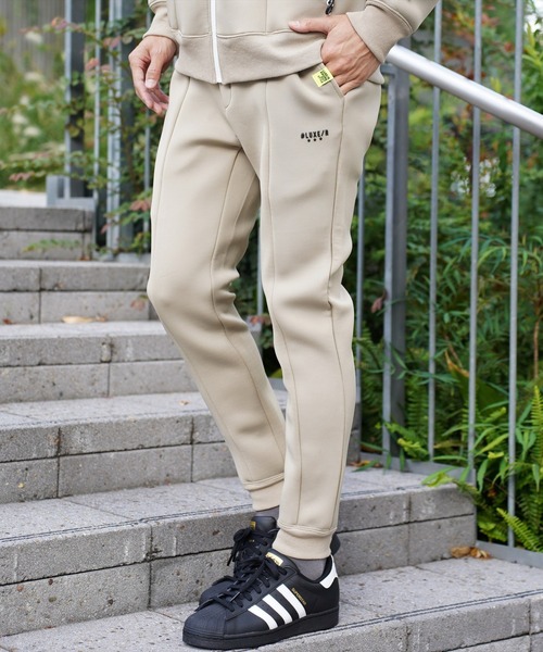 LUXE/R GOLF（ラグジュ ゴルフ）の「(RM)【LUXE/R GOLF】ストレッチ スポンジ ボンディング ジョガーパンツ（スウェットパンツ・メンズ・ブラック/杢グレー/ベージュ・M/L/XL）」の21枚目の写真