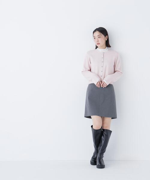 NATURAL BEAUTY BASIC(ナチュラルビューティーベーシック)の「◇ポケットディティールミニスカート(スカート・レディース・ブラック/ブラウン/グレー・SMALL/MEDIUM)」の21枚目の写真