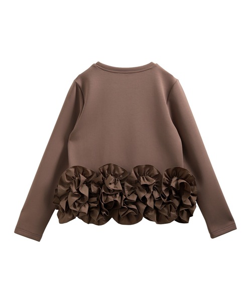 MERAKI(メラキ)の「ヘムラインデザインロングスリーブトップス(その他トップス・レディース・ブラック/ブラウン/ホワイト・FREE)」の11枚目の写真