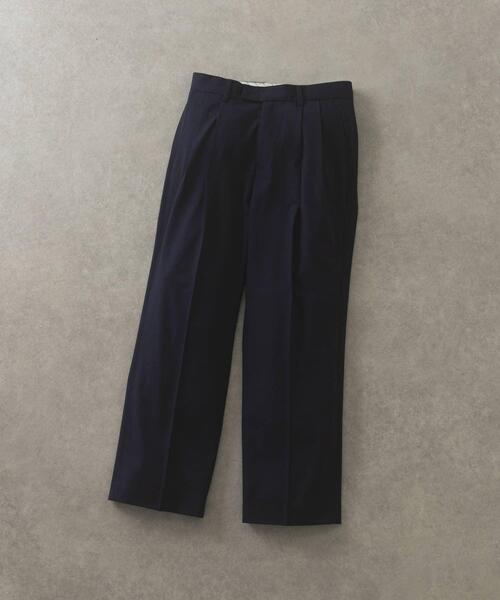 ITEMS URBANRESEARCH（アイテムズ アーバンリサーチ）の「Gabardine Tapered Slacks（その他パンツ・メンズ・ネイビー/ブラック/チャコールグレー・LARGE/MEDIUM）」の3枚目の写真