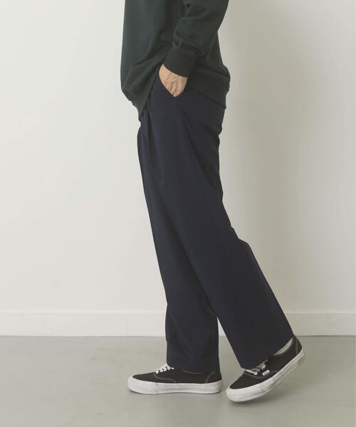 ITEMS URBANRESEARCH（アイテムズ アーバンリサーチ）の「Gabardine Tapered Slacks（その他パンツ・メンズ・ネイビー/ブラック/チャコールグレー・LARGE/MEDIUM）」の11枚目の写真