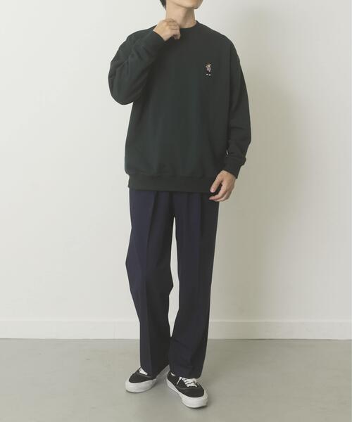 ITEMS URBANRESEARCH（アイテムズ アーバンリサーチ）の「Gabardine Tapered Slacks（その他パンツ・メンズ・ネイビー/ブラック/チャコールグレー・LARGE/MEDIUM）」の13枚目の写真