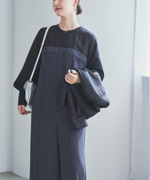 URBAN RESEARCH ROSSO WOMEN（アーバンリサーチ　ロッソ）の「レイヤードライクオールインワン（その他パンツ・レディース・グレー系その他/ベージュ系その他・38/36）」の21枚目の写真