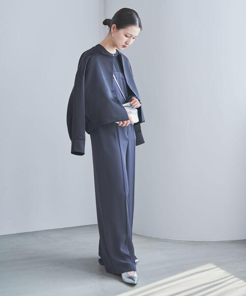 URBAN RESEARCH ROSSO WOMEN（アーバンリサーチ　ロッソ）の「レイヤードライクオールインワン（その他パンツ・レディース・グレー系その他/ベージュ系その他・38/36）」の18枚目の写真