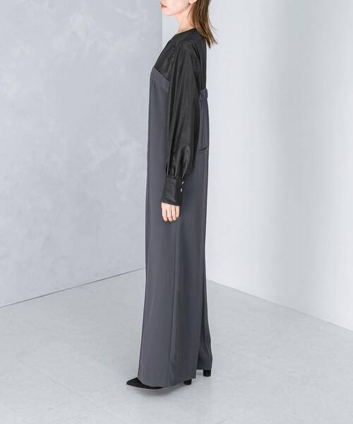 URBAN RESEARCH ROSSO WOMEN（アーバンリサーチ　ロッソ）の「レイヤードライクオールインワン（その他パンツ・レディース・グレー系その他/ベージュ系その他・38/36）」の16枚目の写真