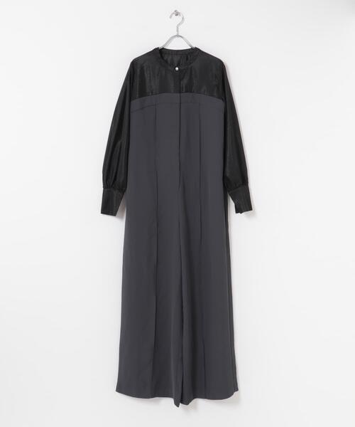 URBAN RESEARCH ROSSO WOMEN（アーバンリサーチ　ロッソ）の「レイヤードライクオールインワン（その他パンツ・レディース・グレー系その他/ベージュ系その他・38/36）」の13枚目の写真