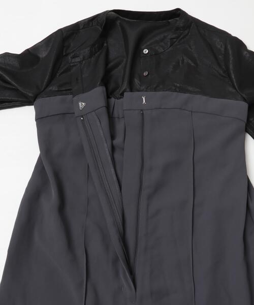 URBAN RESEARCH ROSSO WOMEN（アーバンリサーチ　ロッソ）の「レイヤードライクオールインワン（その他パンツ・レディース・グレー系その他/ベージュ系その他・38/36）」の12枚目の写真