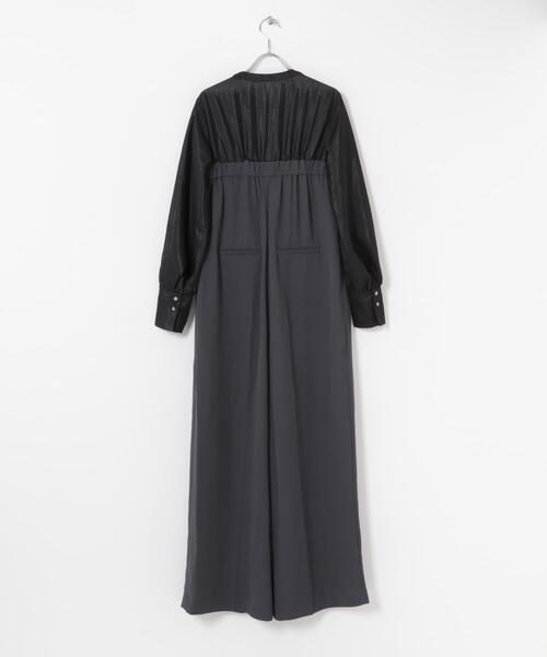 URBAN RESEARCH ROSSO WOMEN（アーバンリサーチ　ロッソ）の「レイヤードライクオールインワン（その他パンツ・レディース・グレー系その他/ベージュ系その他・38/36）」の10枚目の写真