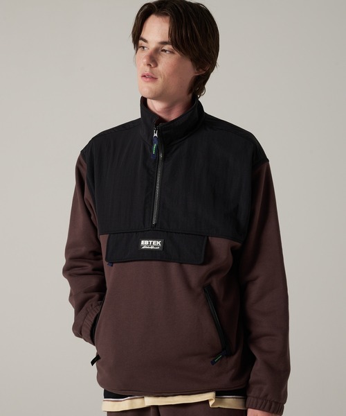 Eddie Bauer(エディーバウアー)の「EBTEK ハーフジップ スウェット(スウェット・メンズ・ブラウン/グレー・XL/L/M)」の9枚目の写真