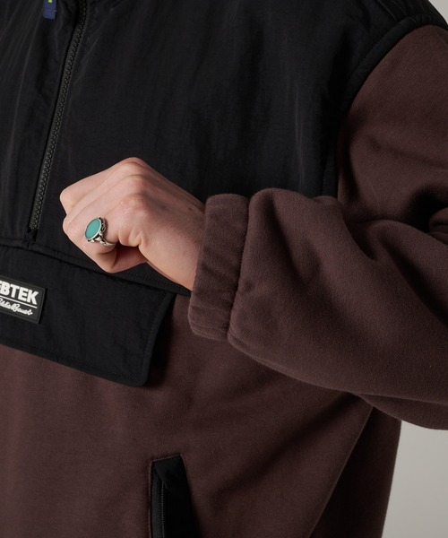 Eddie Bauer(エディーバウアー)の「EBTEK ハーフジップ スウェット(スウェット・メンズ・ブラウン/グレー・XL/L/M)」の4枚目の写真