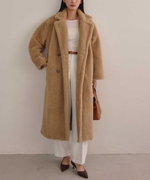 ♡acym Teddy volume long コート♡ Teddy volume long コート（その他アウター）｜ACYM（アシーム