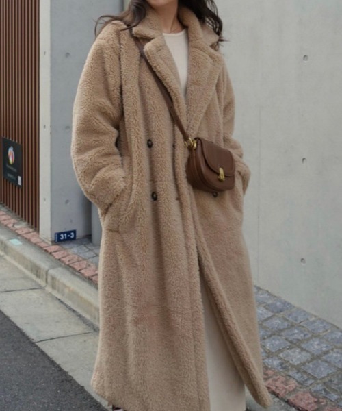ACYM（アシーム）の「テディボアロングコート（その他アウター）」 - WEAR
