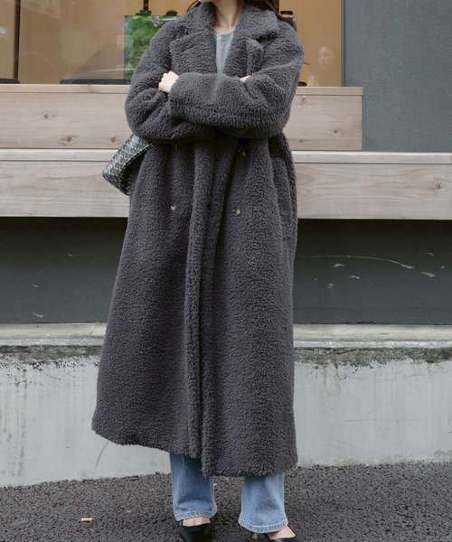 moACYMアシーム　Teddy boa long コート テディボアロングコート | ACYM ONLINE SHOP