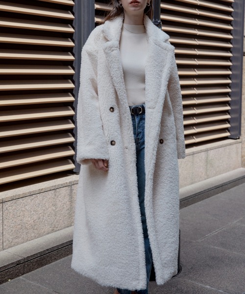 ACYM（アシーム）の「テディボアロングコート（その他アウター）」 - WEAR