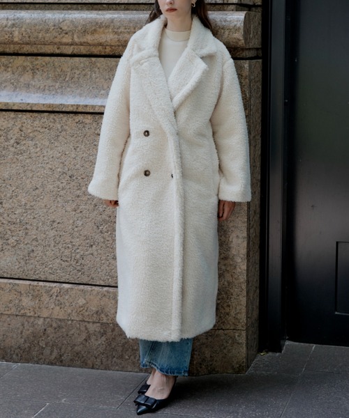 ACYM（アシーム）の「テディボアロングコート（その他アウター）」 - WEAR
