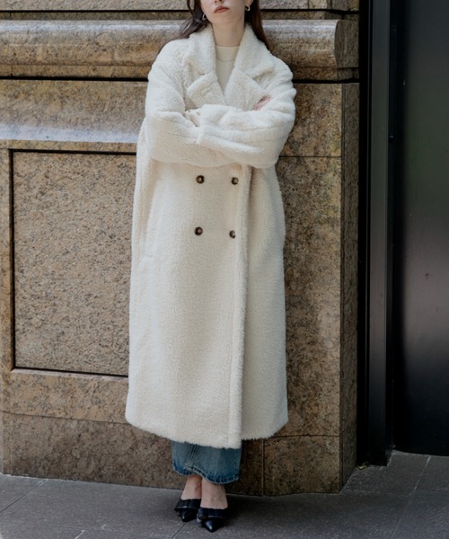 セール】テディボアロングコート（その他アウター）｜ACYM（アシーム