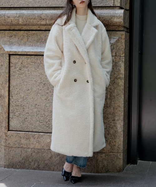 セール】テディボアロングコート（その他アウター）｜ACYM（アシーム