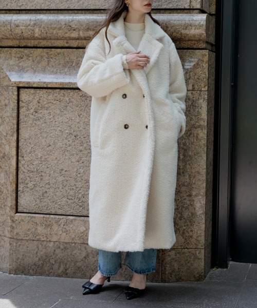 セール】テディボアロングコート（その他アウター）｜ACYM（アシーム