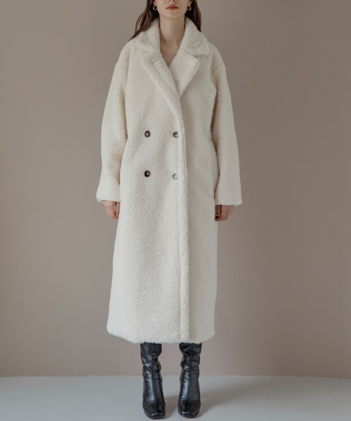セール】テディボアロングコート（その他アウター）｜ACYM（アシーム