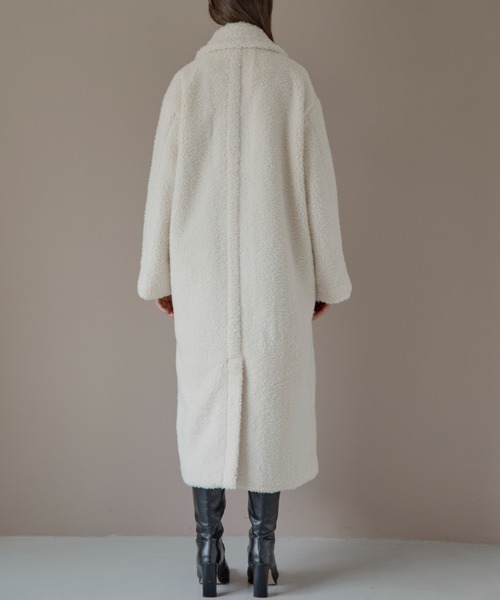 【新品】ACYM Teddy volume long コート セール】Teddy volume long コート（その他アウター）｜ACYM（アシーム