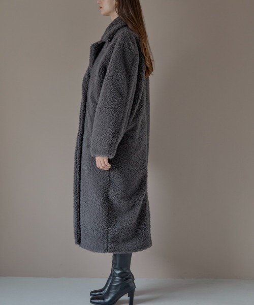 ACYM（アシーム）の「テディボアロングコート（その他アウター）」 - WEAR