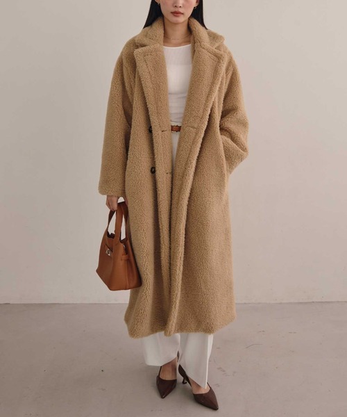 セール】テディボアロングコート（その他アウター）｜ACYM（アシーム