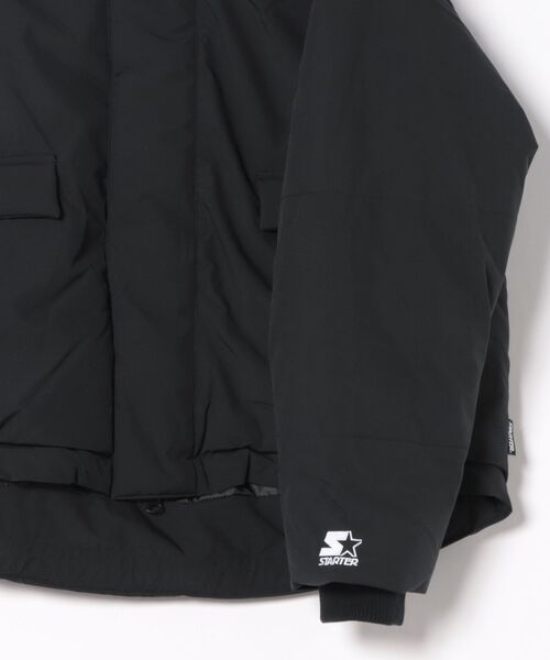 STARTER(スターター)の「【STARTER】ポリタスランファイバー中綿フードJKT ST-ST225(その他アウター・メンズ・ブラック/グレー・M/L/XL)」の5枚目の写真