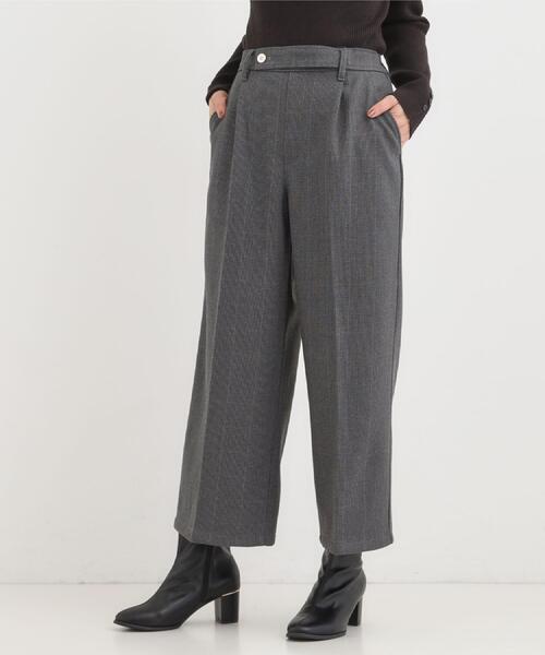 DRESKIP(ドレスキップ)の「【着丈選べる】ウールフィールあったか裏起毛ワイドパンツ(その他パンツ・レディース・ブラック/チャコールグレー/ベージュ系その他/キャメル・01/02/04/36/38/40/42/03)」の22枚目の写真