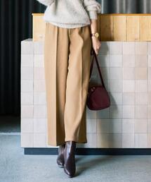 DRESKIP（ドレスキップ）の「【着丈選べる】ウールフィール裏起毛ワイドパンツ（その他パンツ・レディース）」