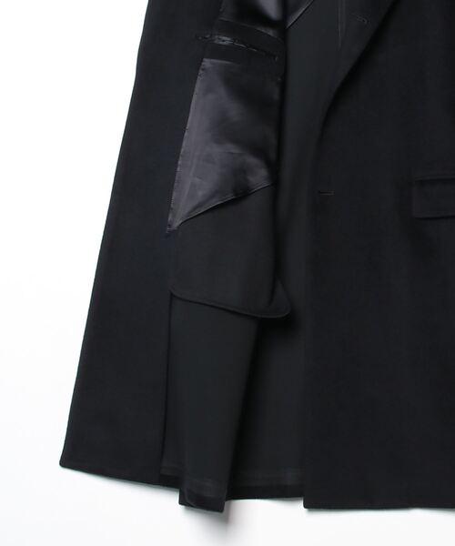 onegravity(ワングラビティ)の「onegravity / ビーバージャージー 3Bコート(チェスターコート・メンズ・ブラック・MEDIUM/LARGE)」の11枚目の写真