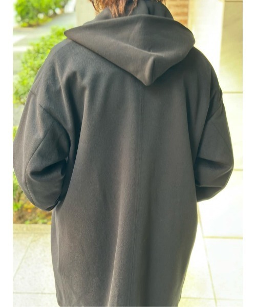 onegravity(ワングラビティ)の「onegravity / ビーバージャージー 3Bコート(チェスターコート・メンズ・ブラック・MEDIUM/LARGE)」の16枚目の写真