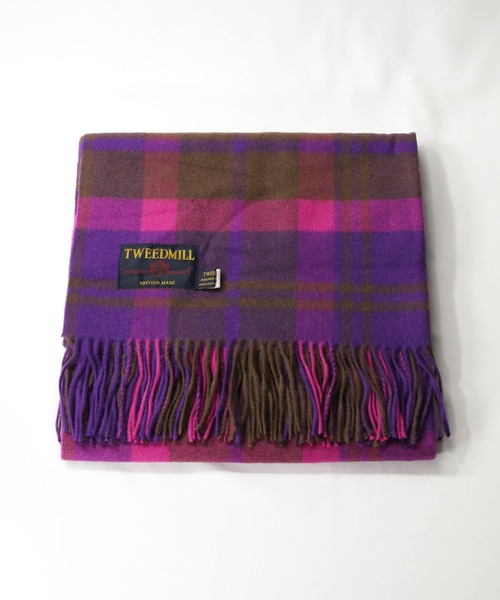 TWEEDMILL チェックスト ール TWEEDMILLチェックストール（ストール/ショール）｜TWEED