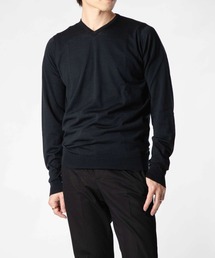 JOHN SMEDLEY SHIPTON ジョンスメドレー シップトン 長袖Vネック メリノウール ニット