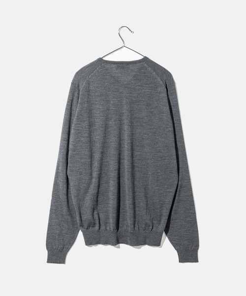 ジョンスメドレー　ニット　グレー　新品未使用 JOHN SMEDLEY｜ジョンスメドレー日本公式