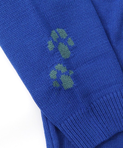 153685：かまって欲しいパグ ハイネックニットプルオーバー