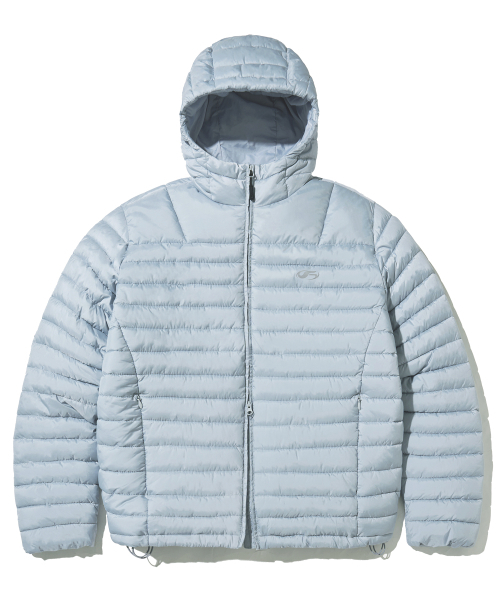 エアライトダウンジャケット-ライトブルー（ダウンジャケット/コート